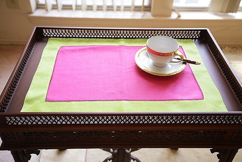 Multicolor Hemstitch Placemats